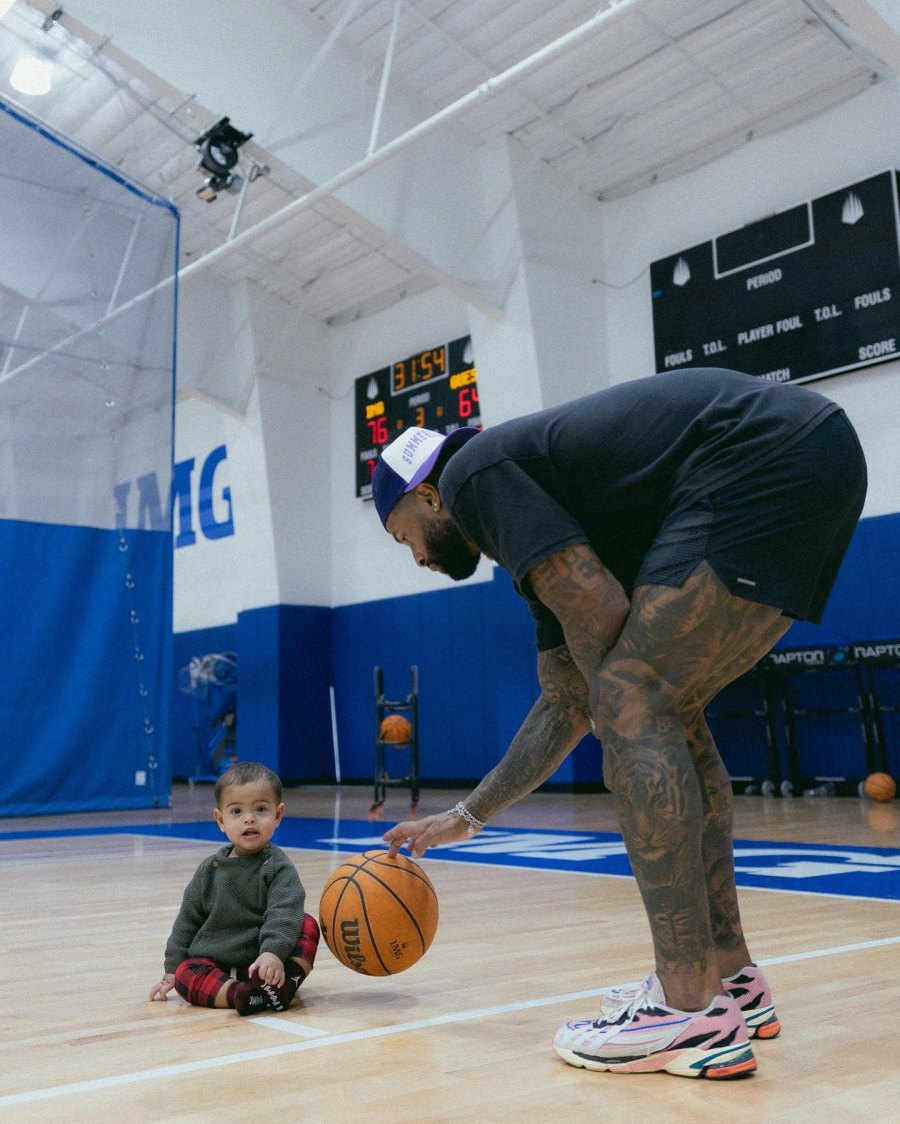 Baltimore Ravens Star Odell Beckham Jr and Ex Lauren Woods Family Album With Son Zydn