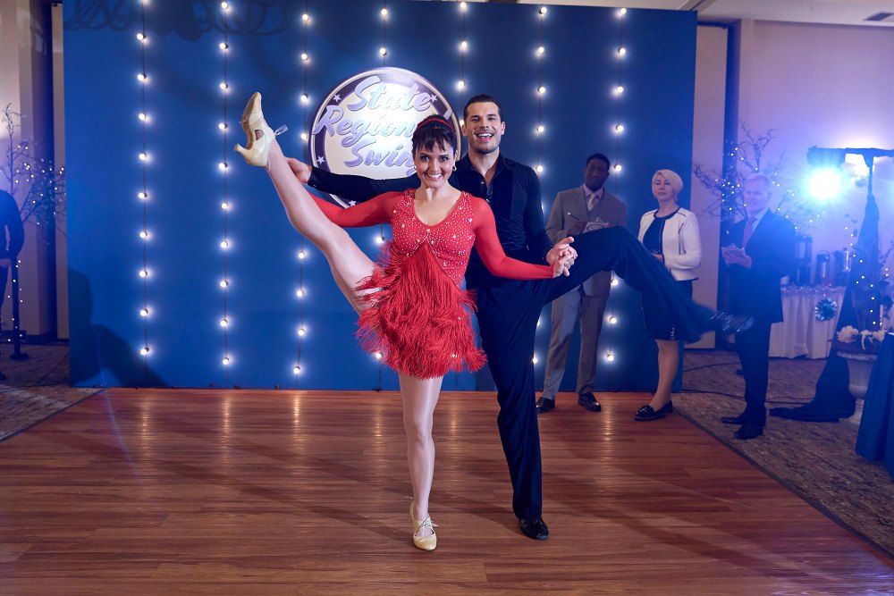 Danica McKellar Dusts Off Her Dancing Shoes With DWTS' Gleb Savchenko for ‘Swing Into Romance’2