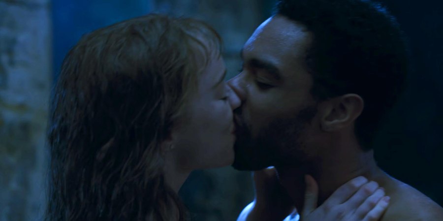 Daphne and Simon Bridgerton Most Romantic TV Rain Kisses of All Time