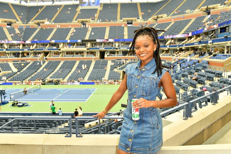 Every Celebrity Who Has Attended the 2023 US Open Barack and Michelle Obama Lindsey Vonn and More 256 Dominique Thorne attends the Heineken Suite of the US Open Tennis Championships