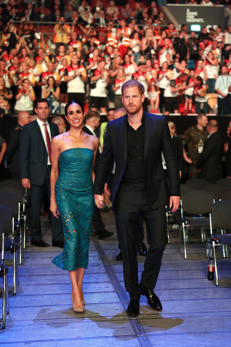 Prince Harry and Meghan Markle at Invictus Games Closing Ceremony