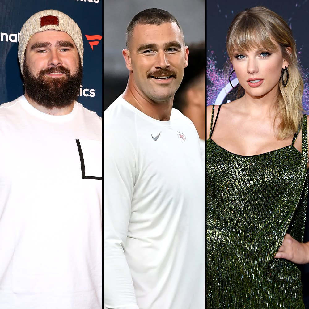 Jason Kelce Cosigns Rant About 'Corny' Brother Travis Kelce and Taylor Swift: 'Go Birds'