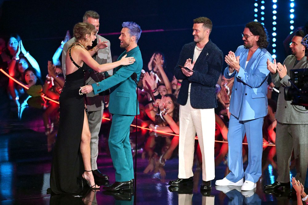 NSync Reunites at the 2023 VMAs and Taylor Swift Has Questions MTV Video Music Awards 3