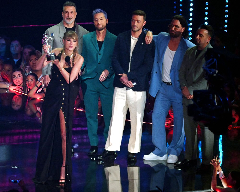 NSync Reunites at the 2023 VMAs and Taylor Swift Has Questions MTV Video Music Awards