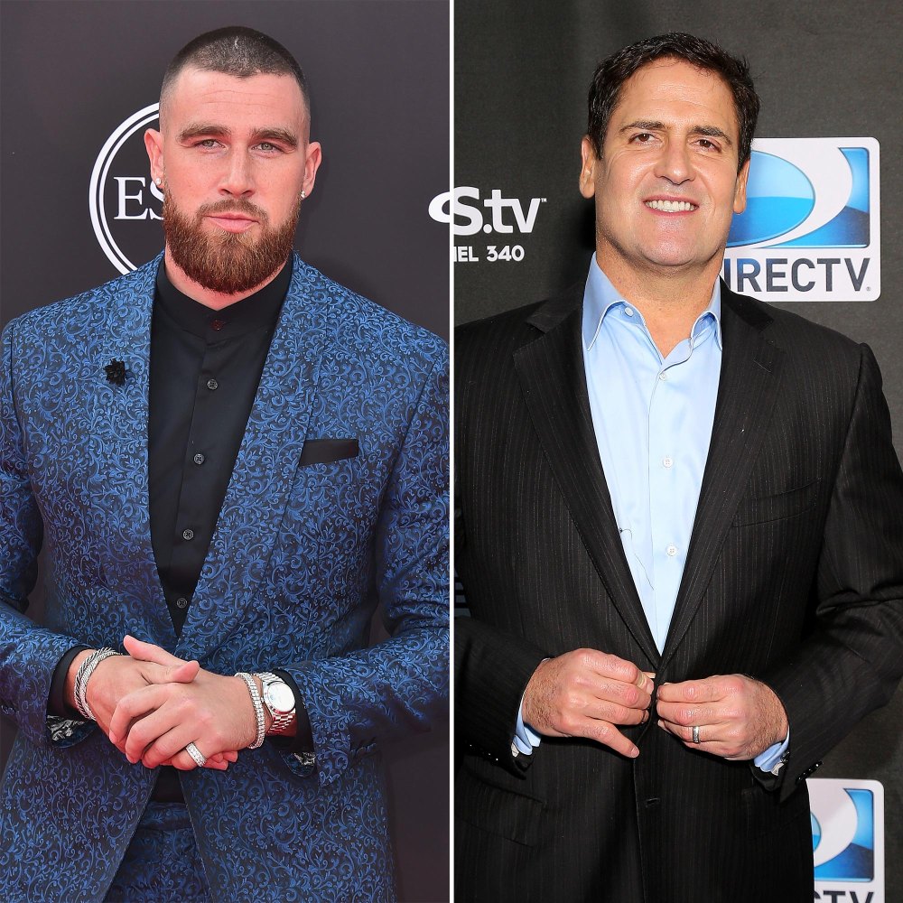 Travis Kelce Has Thoughts About Mark Cuban Wanting Taylor Swift to Date a Mavericks Player 103