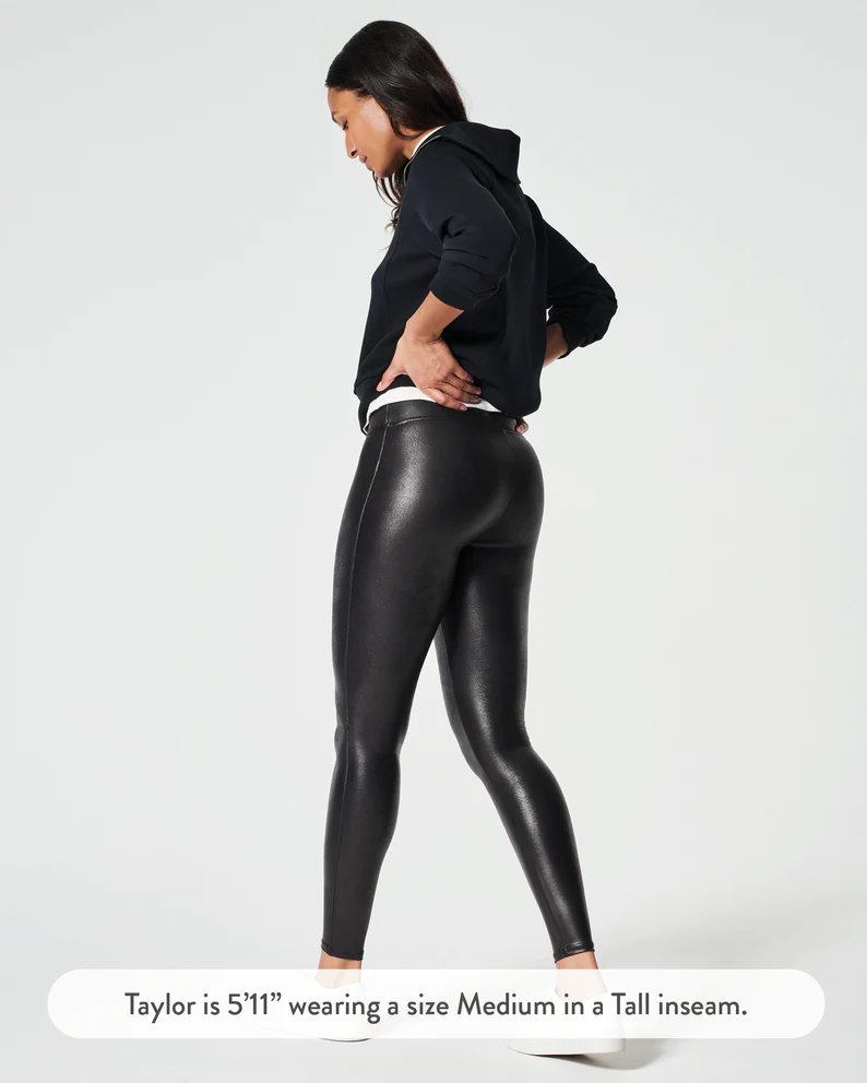 Spanx faux leather leggings