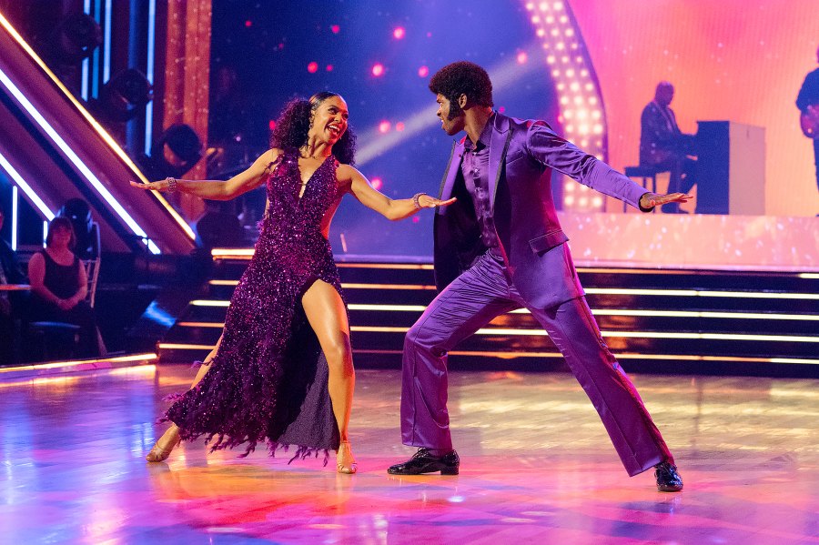 Adrian Peterson and Britt Stewart Which Duo Was Eliminated During Dancing With the Stars Motown Night