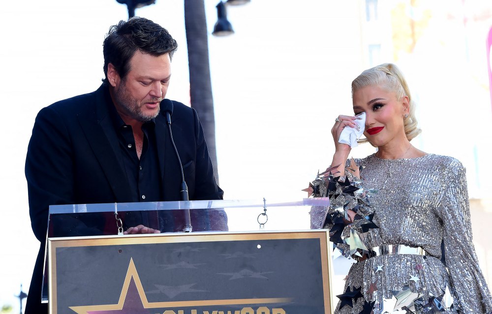 Blake Shelton Brings Wife Gwen Stefani to Tears at Walk of Fame Ceremony