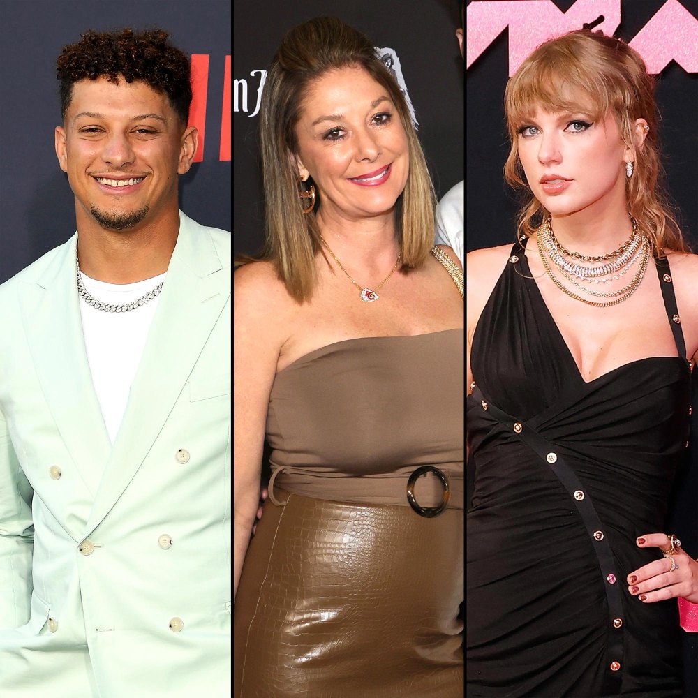 Patrick Mahomes Mom Jokes About Finally Meeting Taylor Swift While Visiting Madame Tussauds 373 391