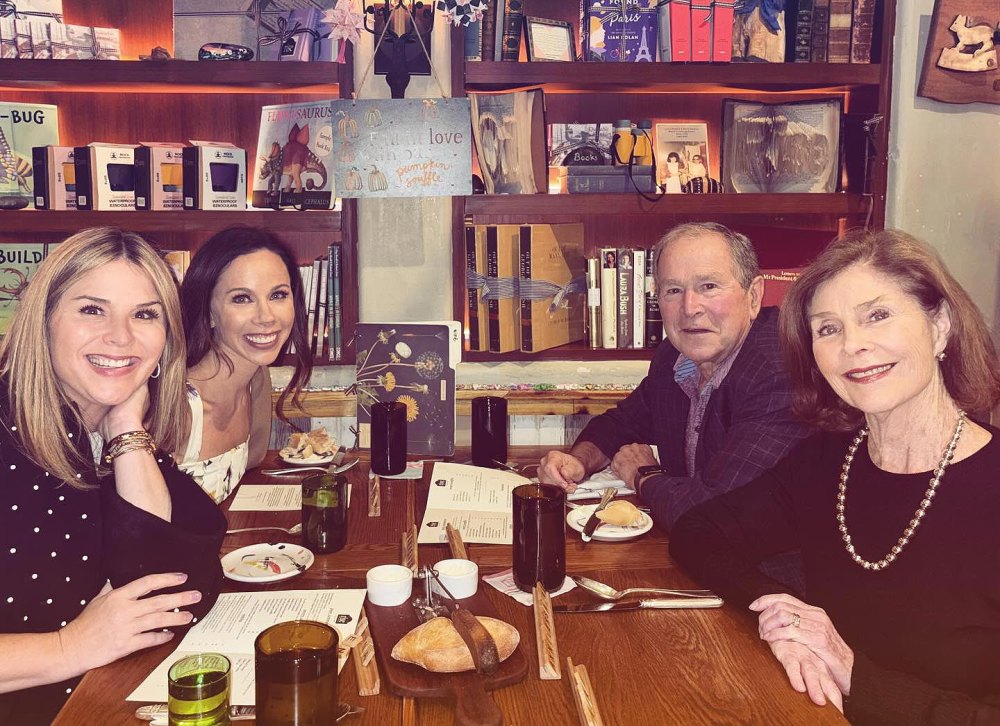 Jenna Bush Hager Has Special Dinner With Parents for the 1st Time in a Decade