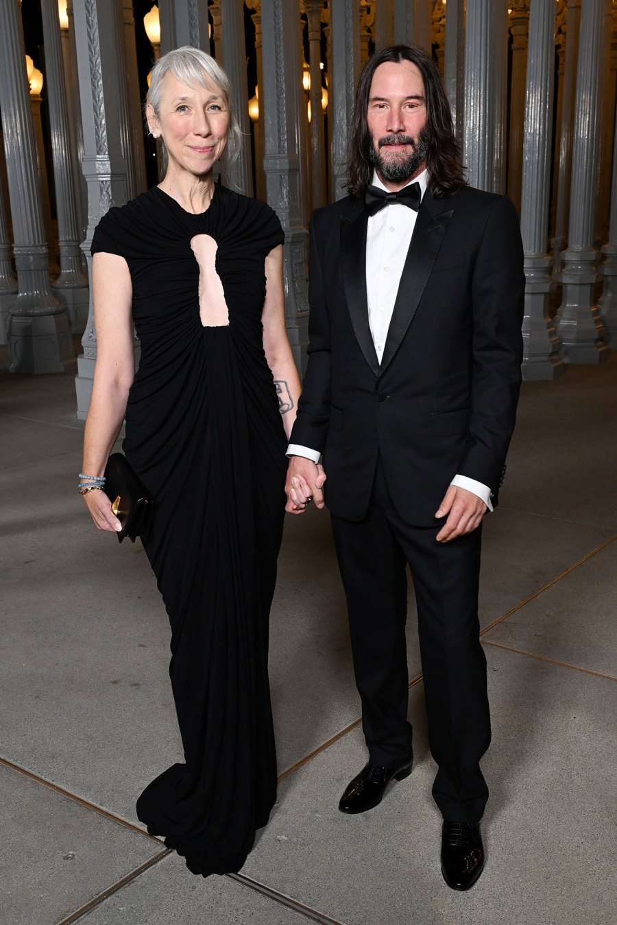 Keanu Reeves and Alexandra Grant LACMA Art Film Gala