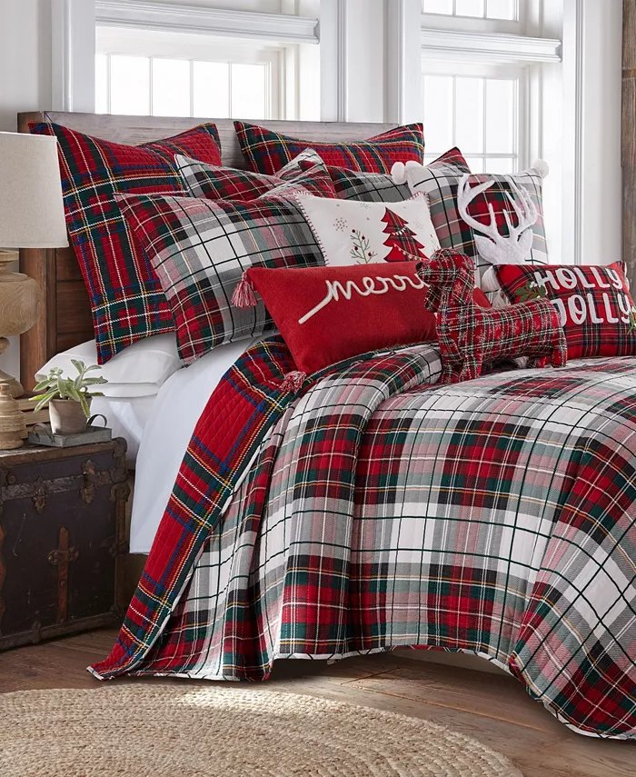 LevTex SPencer Plaid Reversible Quilt