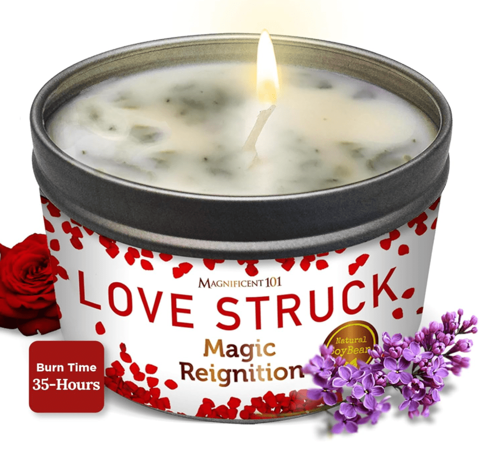 Magnificent 101 Love Struck Aromatherapy Candle