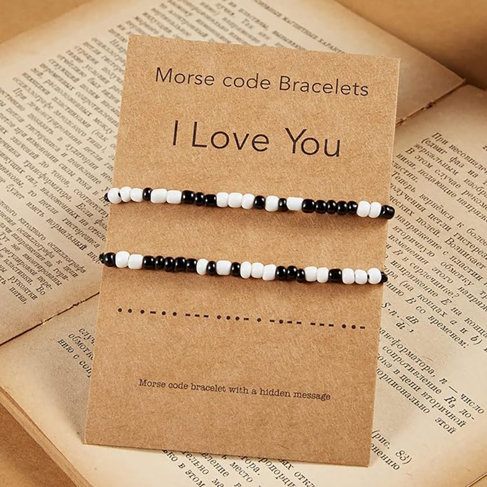 gifts-for-significant-others-amazon-morse-code-bracelets