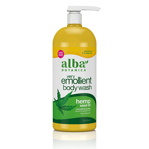 Alba Botanica Very Emollient Hemp Seed Oil Body Wash