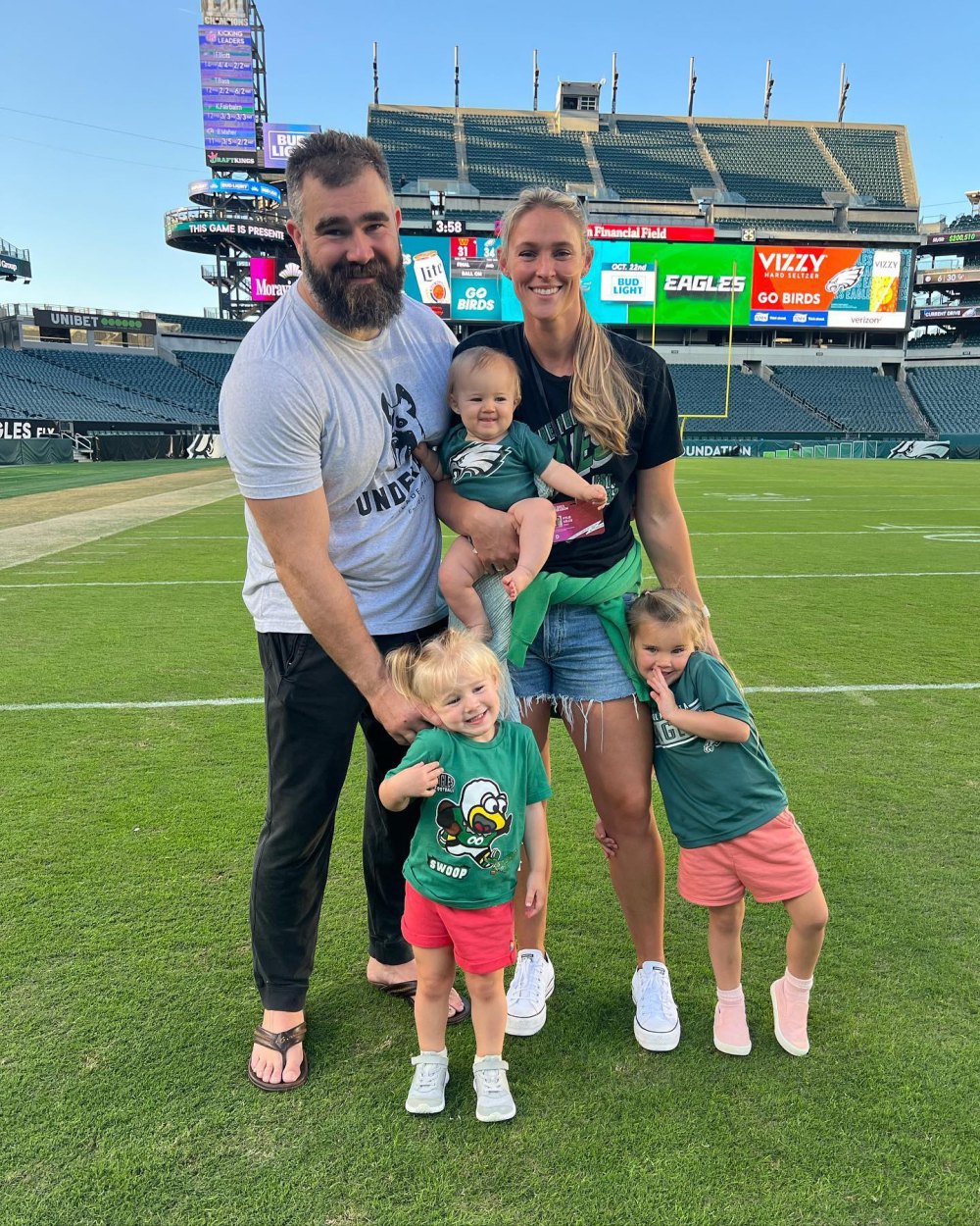 Jason Kelce, Wife Kylie Have Their Hands Full With 3 Kids: Everything They've Said About Parenting