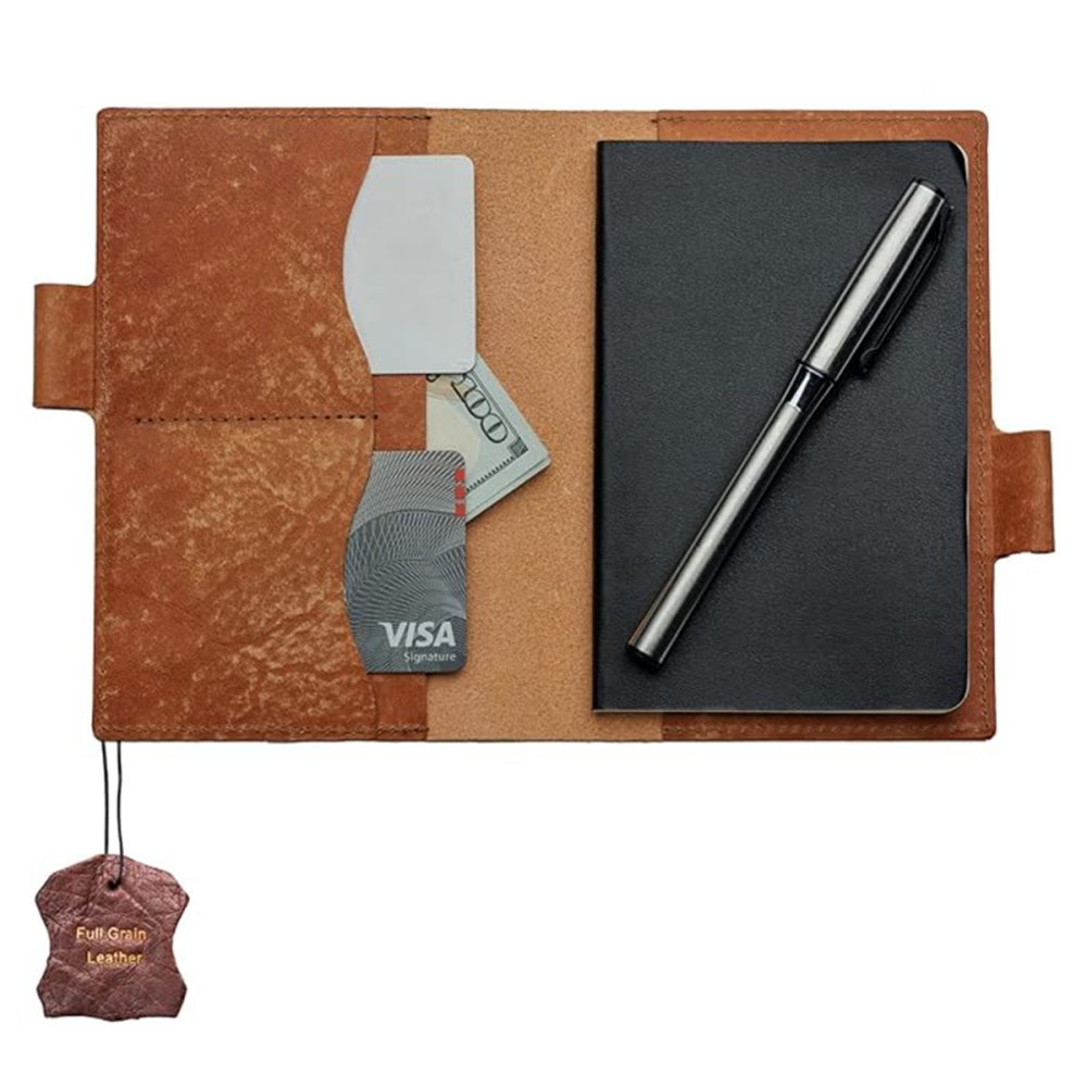 leather moleskin notebook