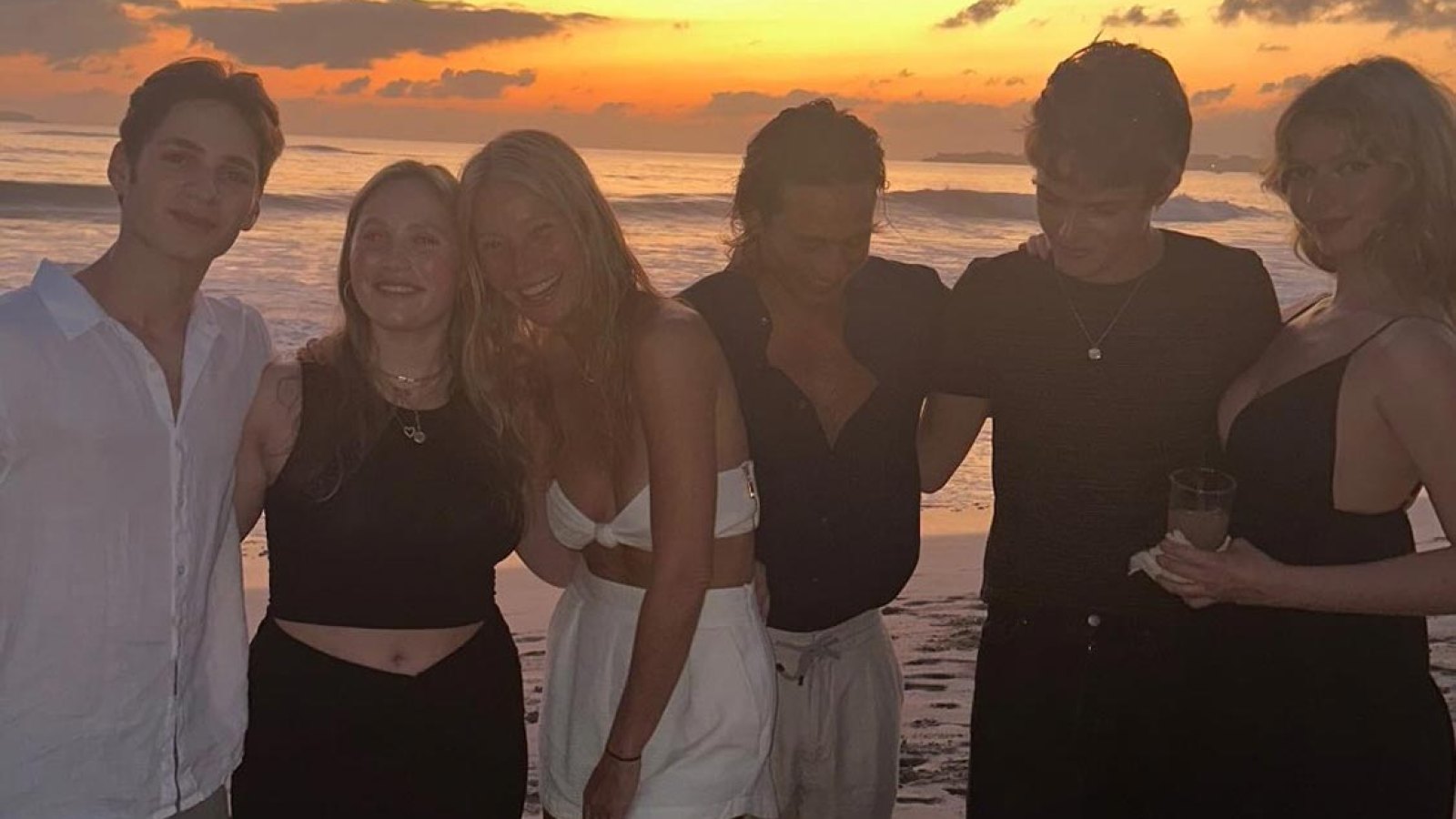 Gwyneth Paltrow Shares Rare Photo of Her and Brad Falchuks Blended Family