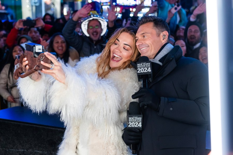 How the Stars Are Ringing in 2024 Ryan Seacrest and Rita Ora