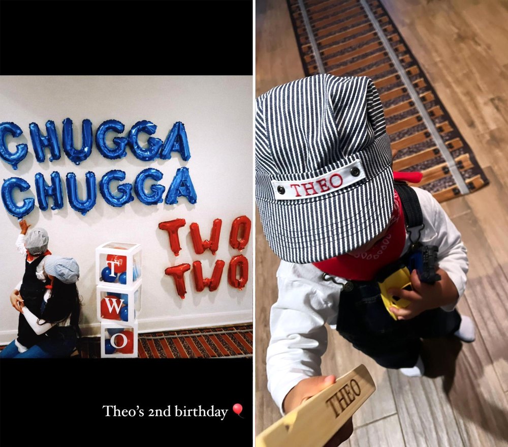 Maralee Nichols Celebrates Her and Tristan Thompson's Son Theo’s 2nd Birthday With Train-Themed Party