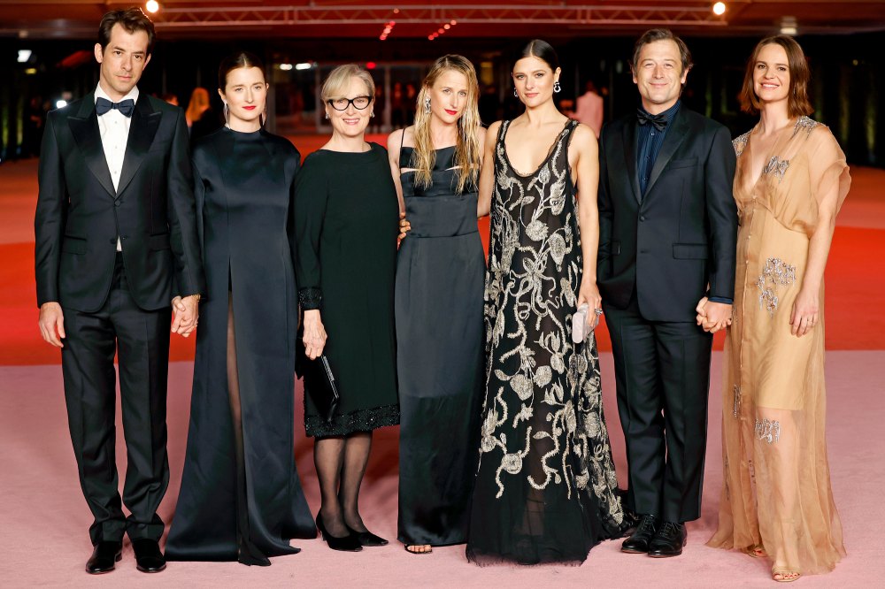 Meryl Streep Makes Steps Out With All 4 Kids at Academy Museum Gala