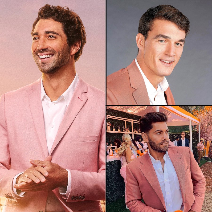 The Bachelor and The Bachelorette Alums Can t Stop Wearing Salmon Suits A Look Bac 166 178