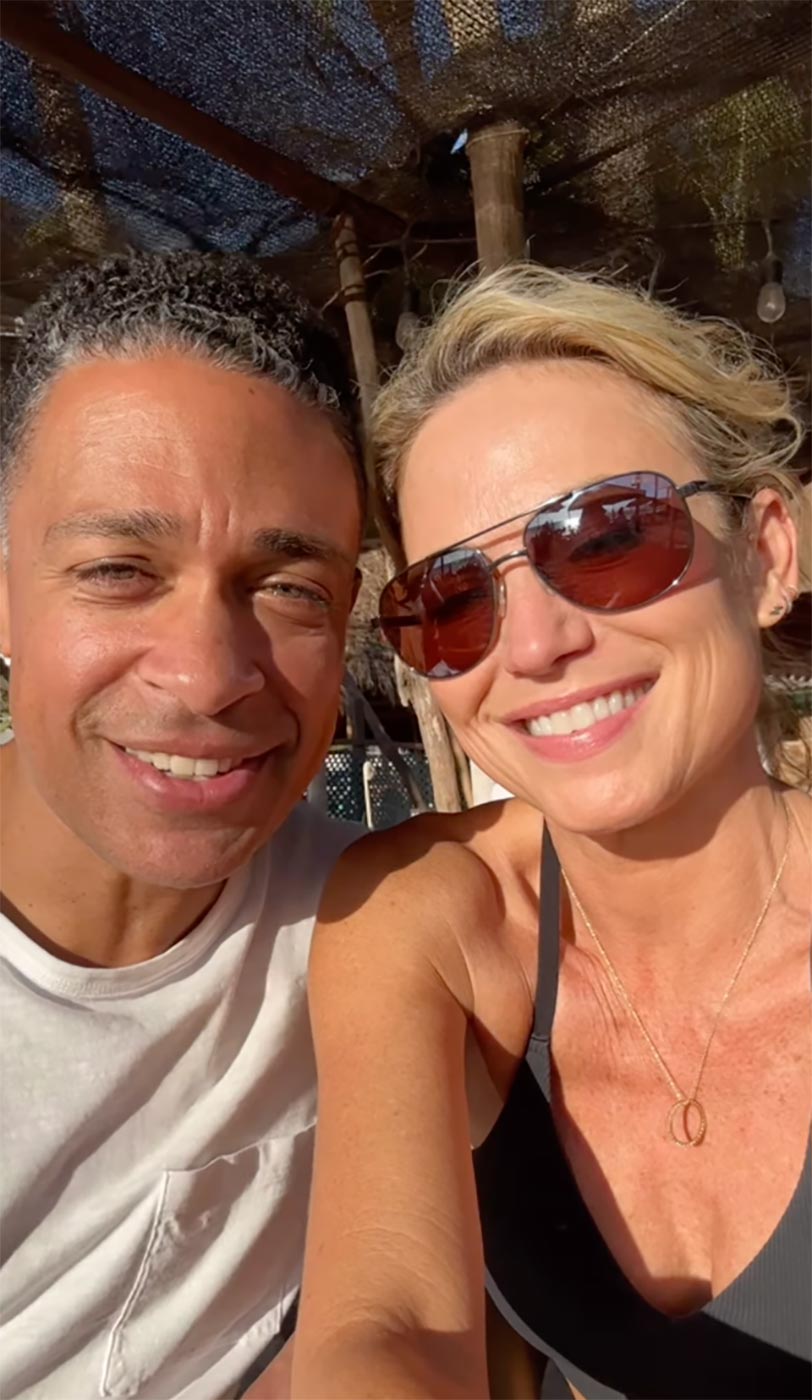 Amy Robach Reflects on Year with TJ Holmes Two People Who Found a Way to Dance During the Storm