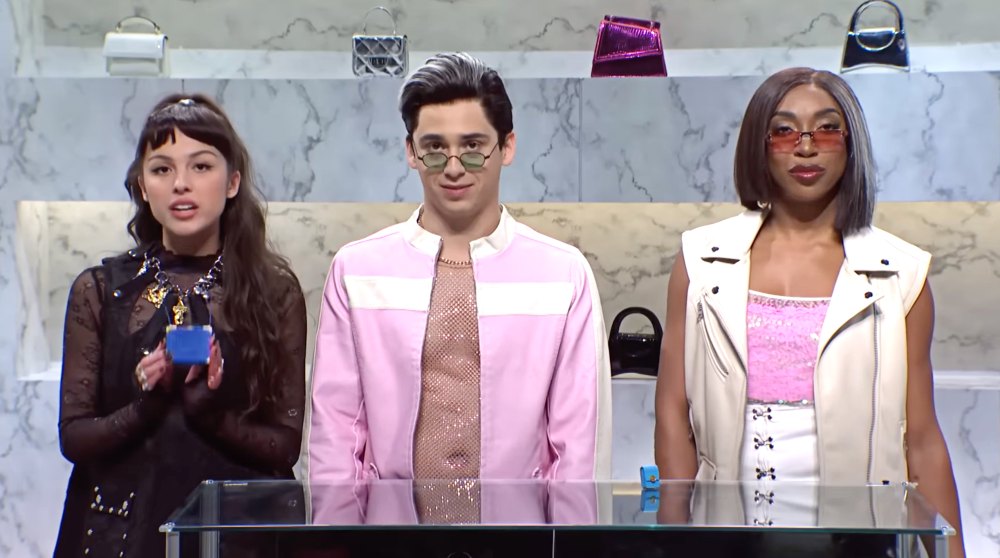 Olivia Rodrigo Proclaims 'Tiny Ass' Handbags Are Trendy in 'Saturday Night Live' Cameo