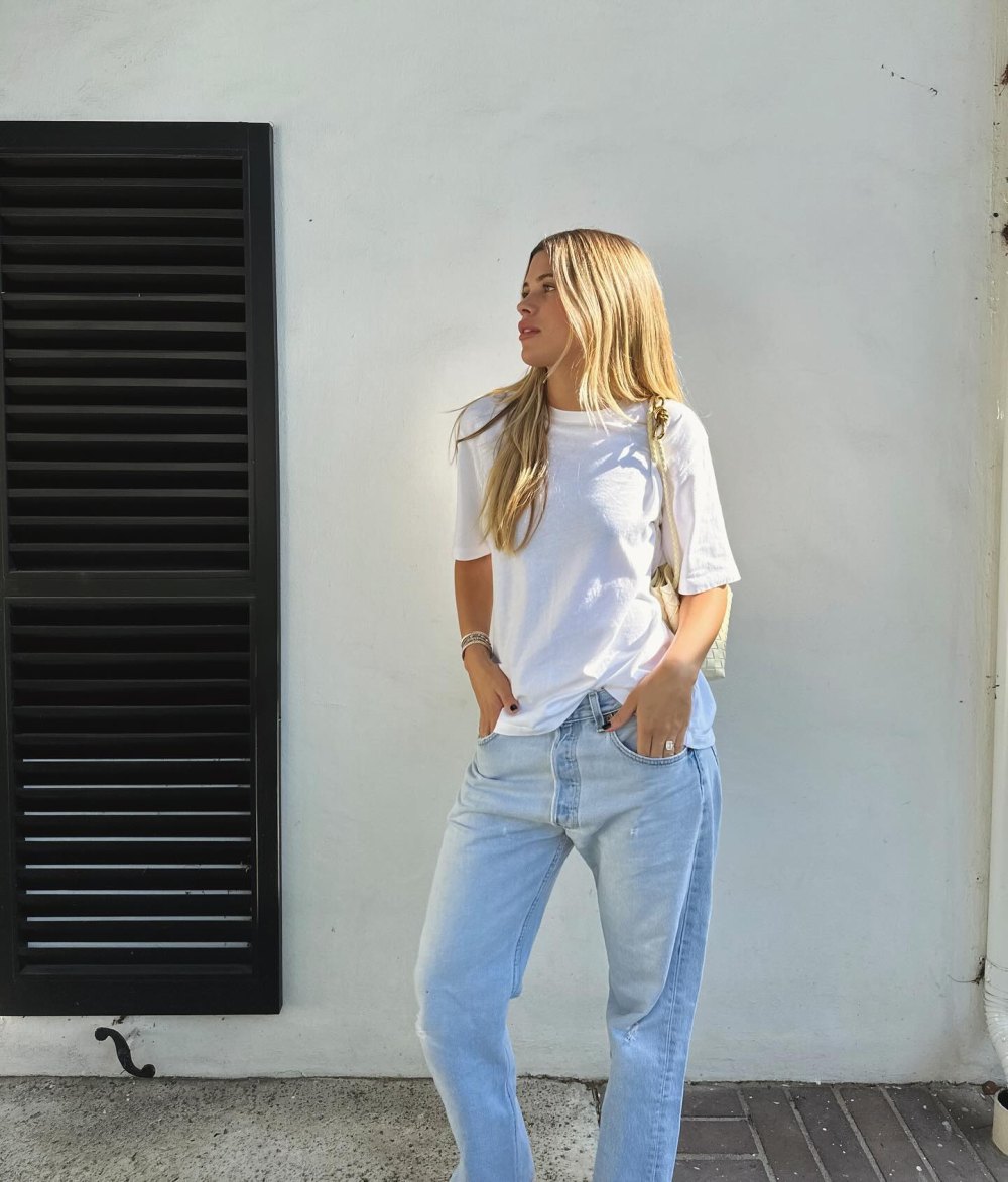 Sofia Richie, Levi's jeans