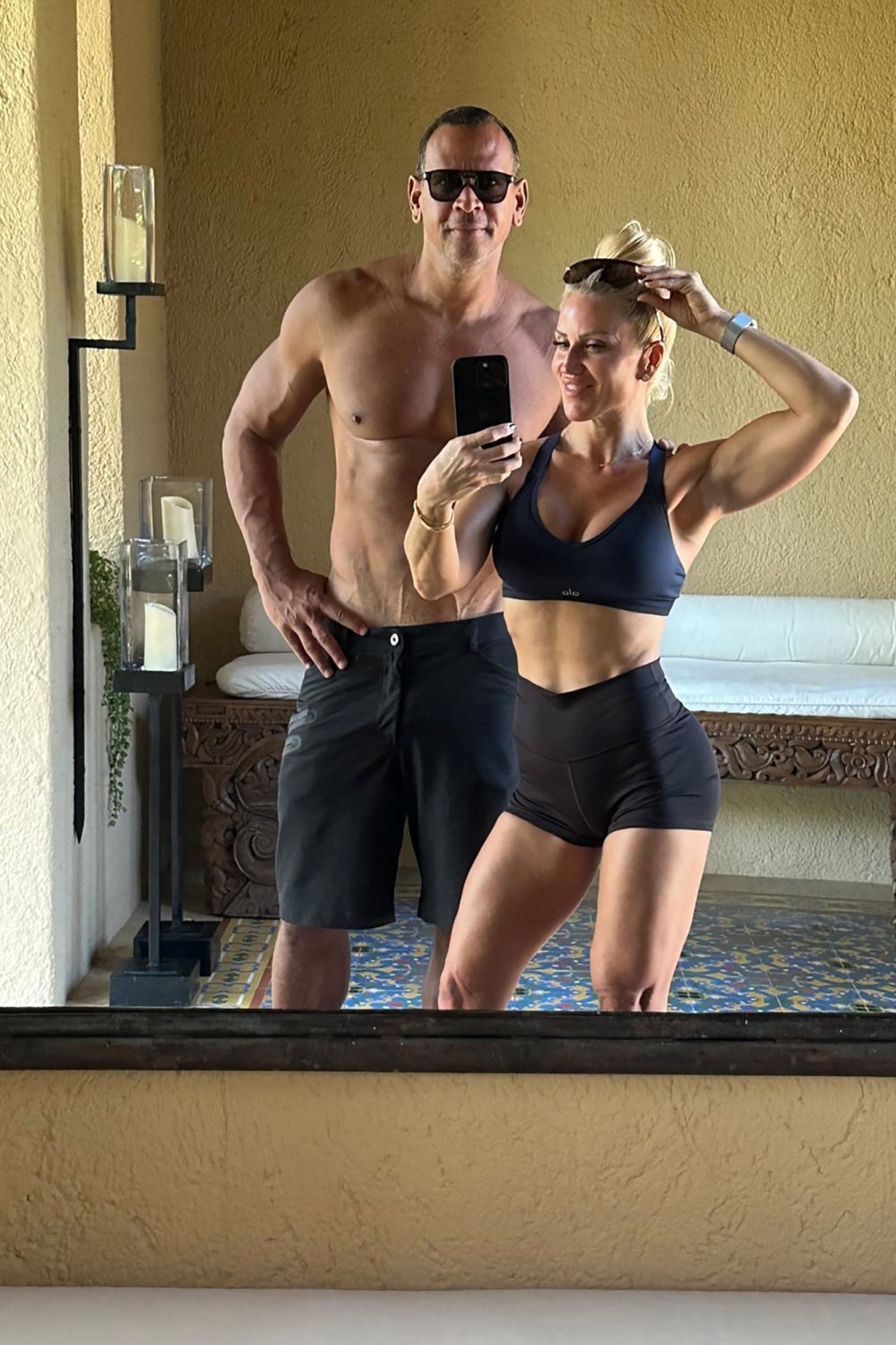 Alex Rodriguez Shows Off Ripped Body in Selfie With Girlfriend Jaclyn Cordeiro After Losing 32 Lbs