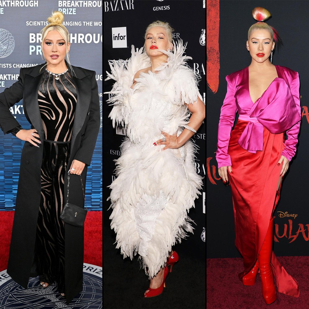 Christina Aguileras Fashion Through the Years