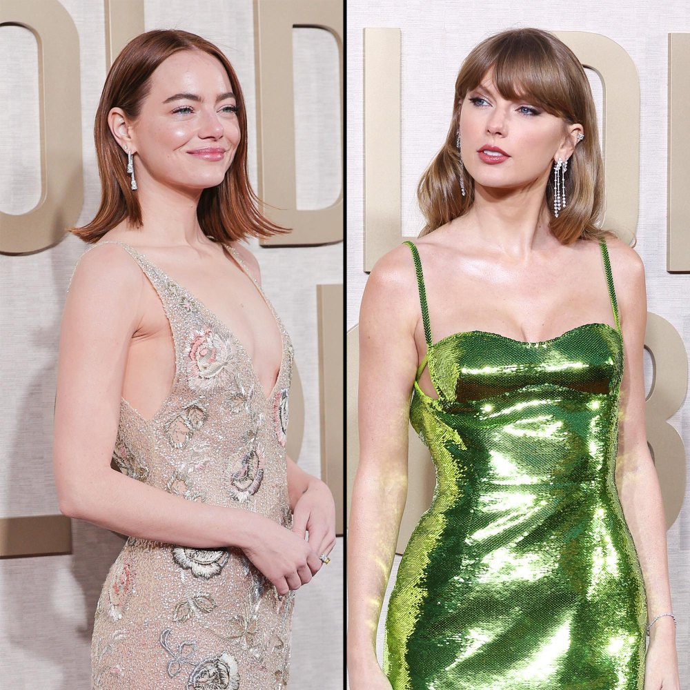 Emma Stone Jokingly Calls Taylor Swift an Asshole After Golden Globes 874