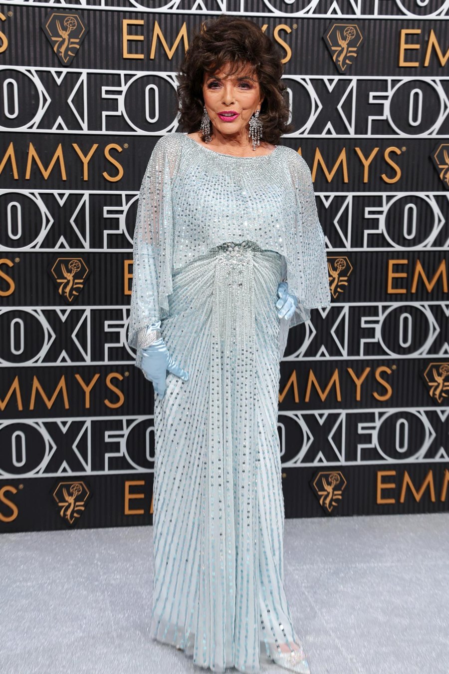 Emmy Awards 2023 Red Carpet Arrivals 666 Joan Collins