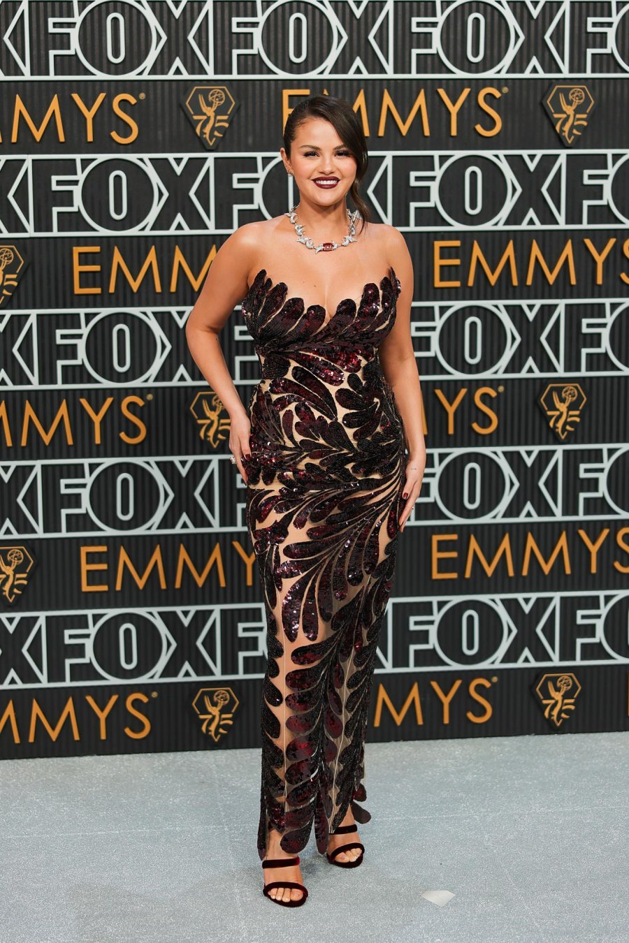 Emmy Awards 2023 Red Carpet Arrivals 676 Selena Gomez