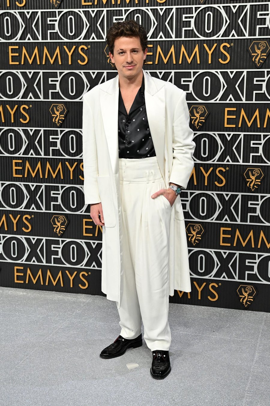 Emmy Awards 2023 Red Carpet Arrivals 695 Charlie Puth