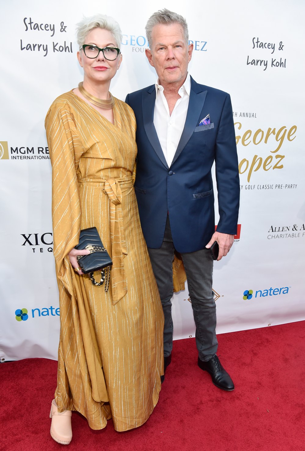George Lopez Foundation's 15th Annual Celebrity Golf Tournament - Pre-Party. David and Amy Foster