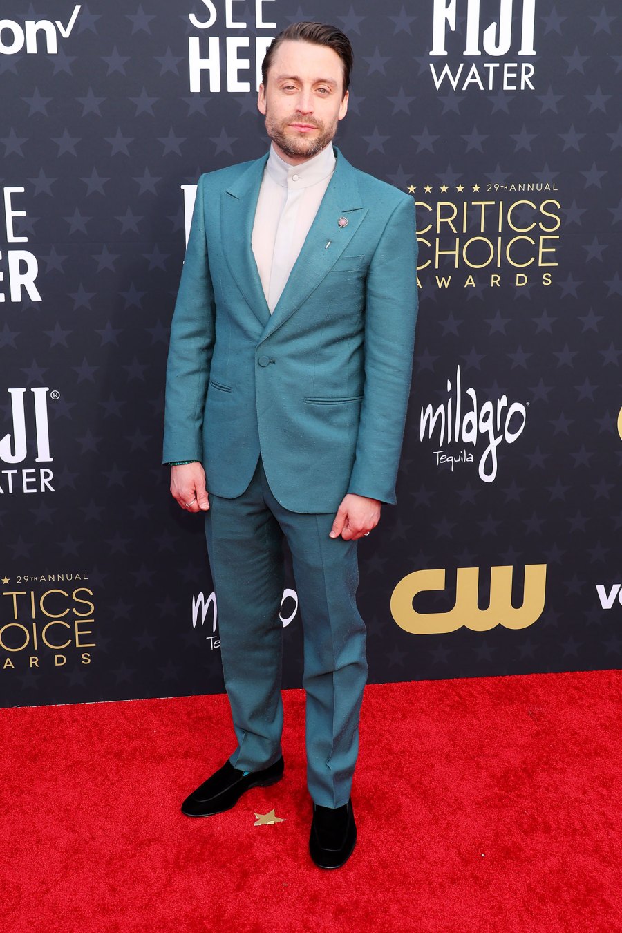 Kieran Culkin Red Carpet Arrival 2024 Critics Choice Awards