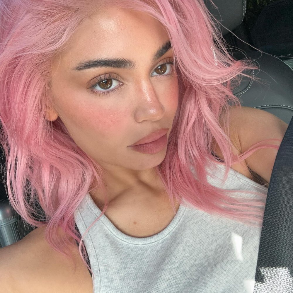 Kylie Jenner Pink Hair