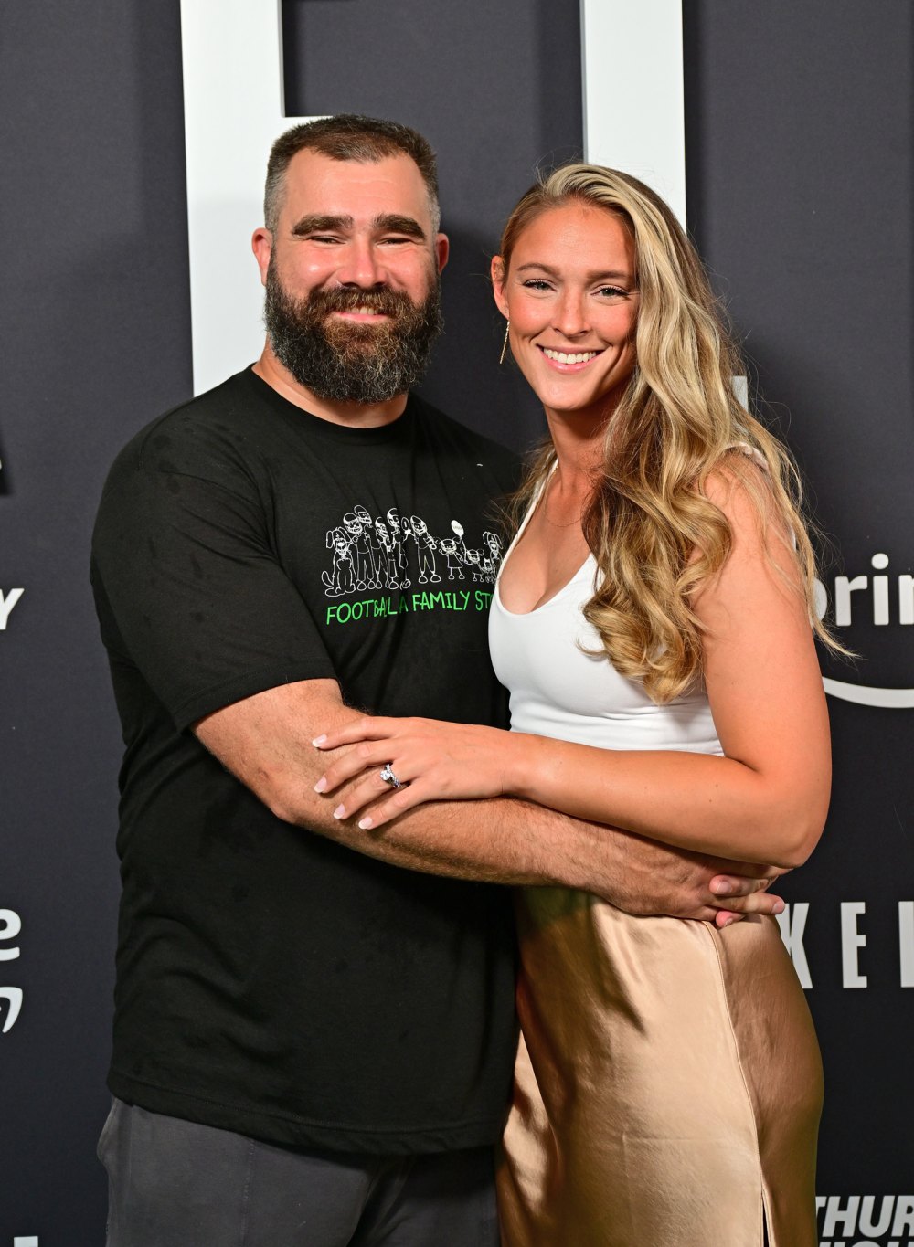 Kylie Kelce Told Shirtless Jason to Get His Ass Back in Chiefs Suite