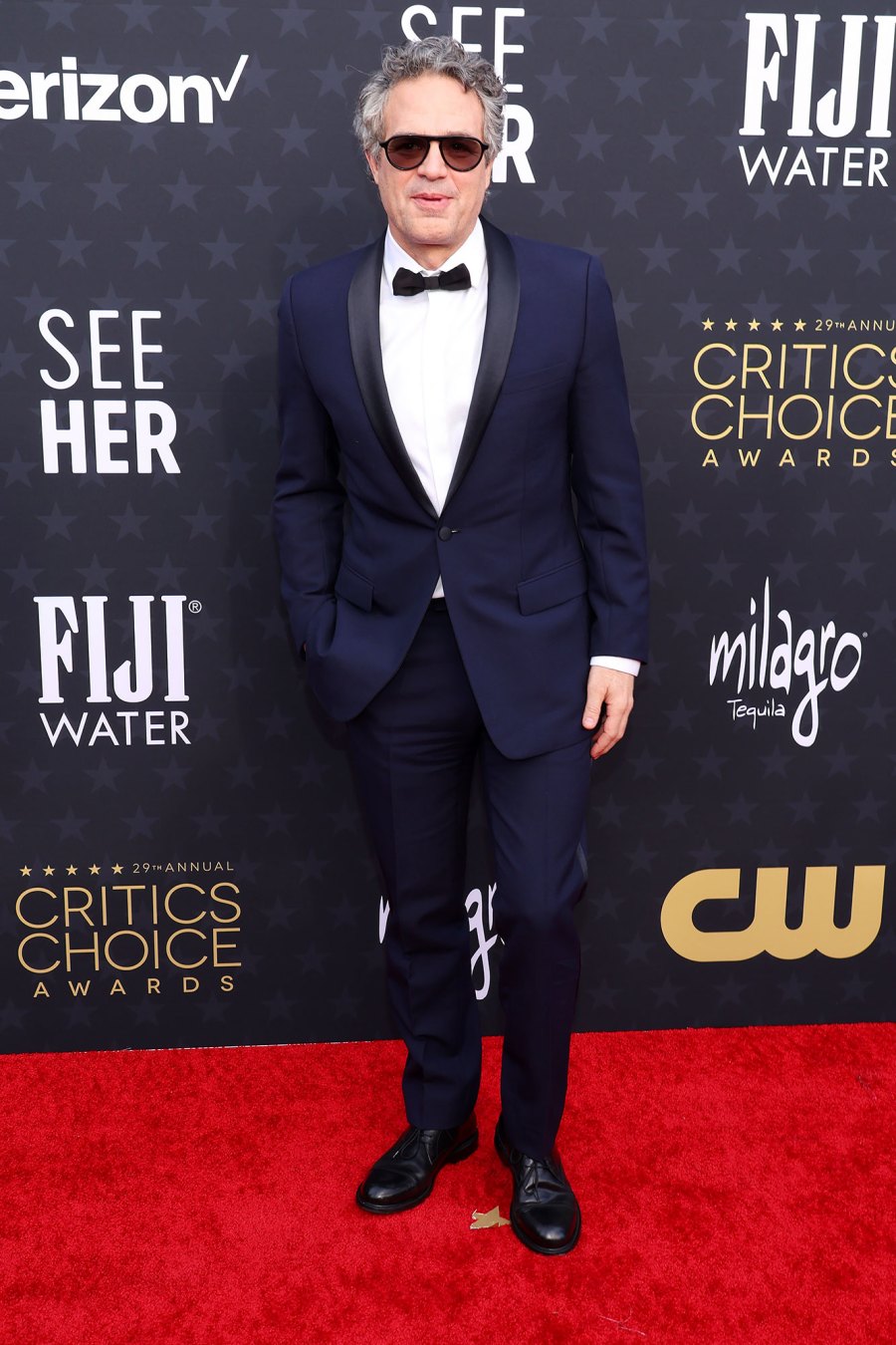 Mark Ruffalo Red Carpet Arrival 2024 Critics Choice Awards