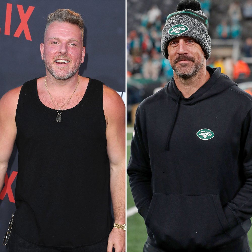 Pat McAfee Announces Aaron Rodgers Will No Longer Appear on His Show