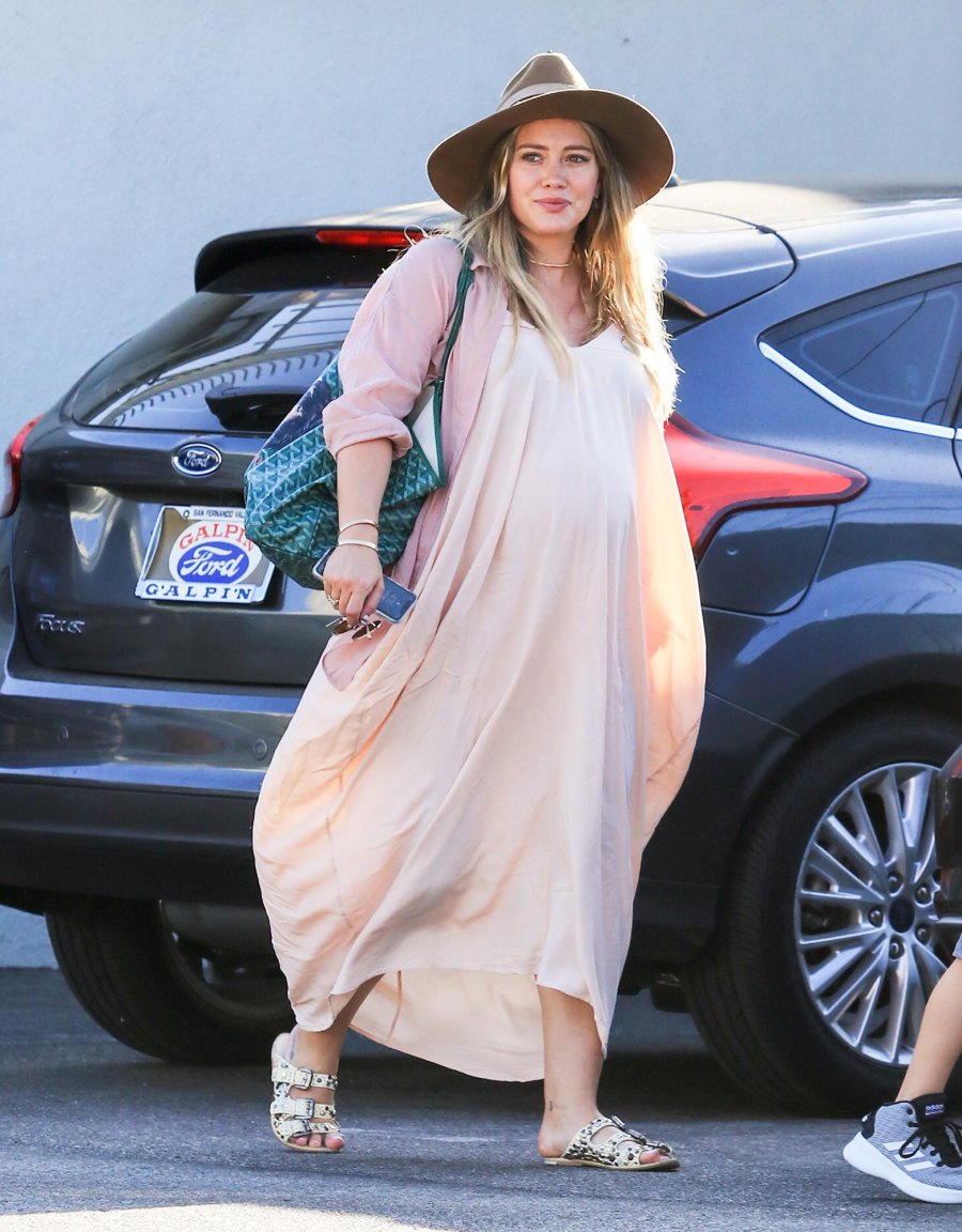 Pregnant Hilary Duff's Baby Bump Album Before Welcoming 4th Child Her 3rd With Husband Matthew Koma
