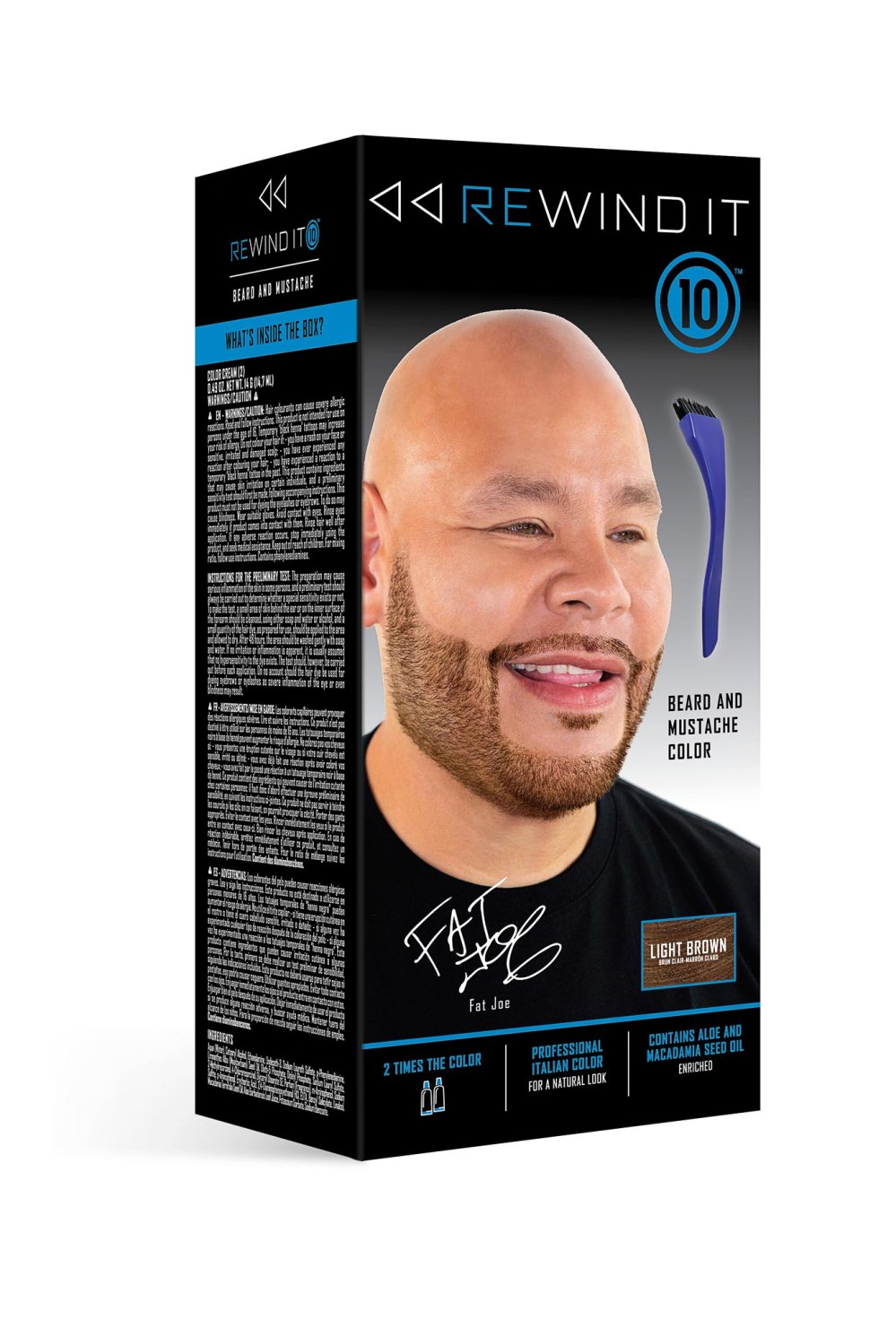 Rapper Fat Joe Worked With Famous Friends – Including Travis Kelce – to Create New Hair Color Line 006