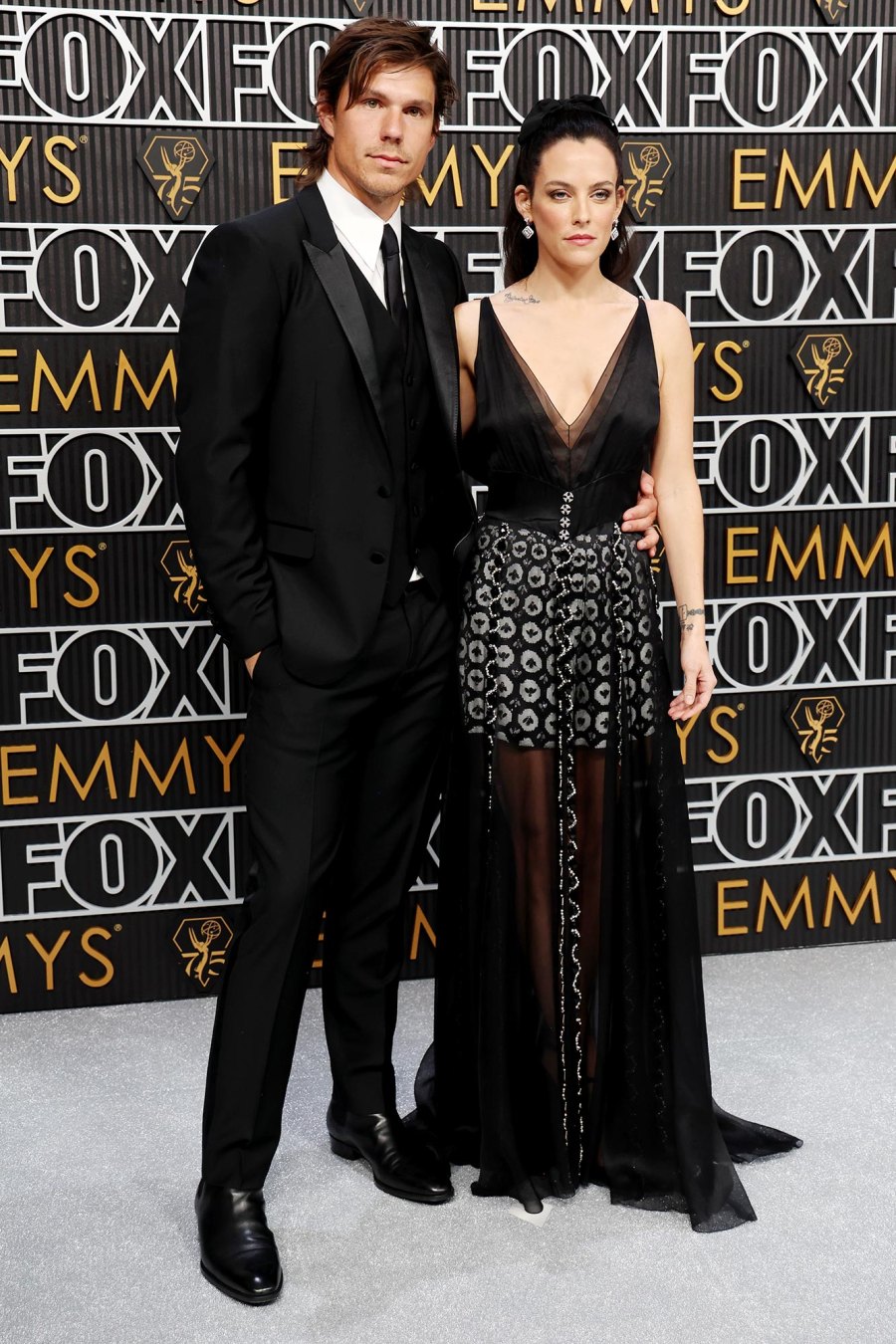 Riley Keough and Husband Ben Smith Petersen Enjoy Emmys Date Night.jpg