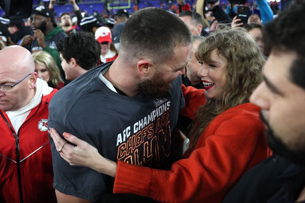 Travis Kelce and Taylor Swift