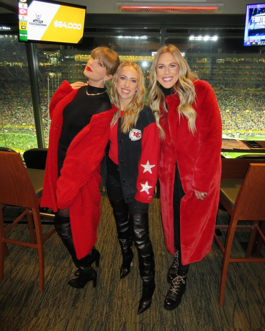 Taylor Swift and Brittany Mahomes Best BFF Moments- From Game Day Buddies to Girls Nights Out 072