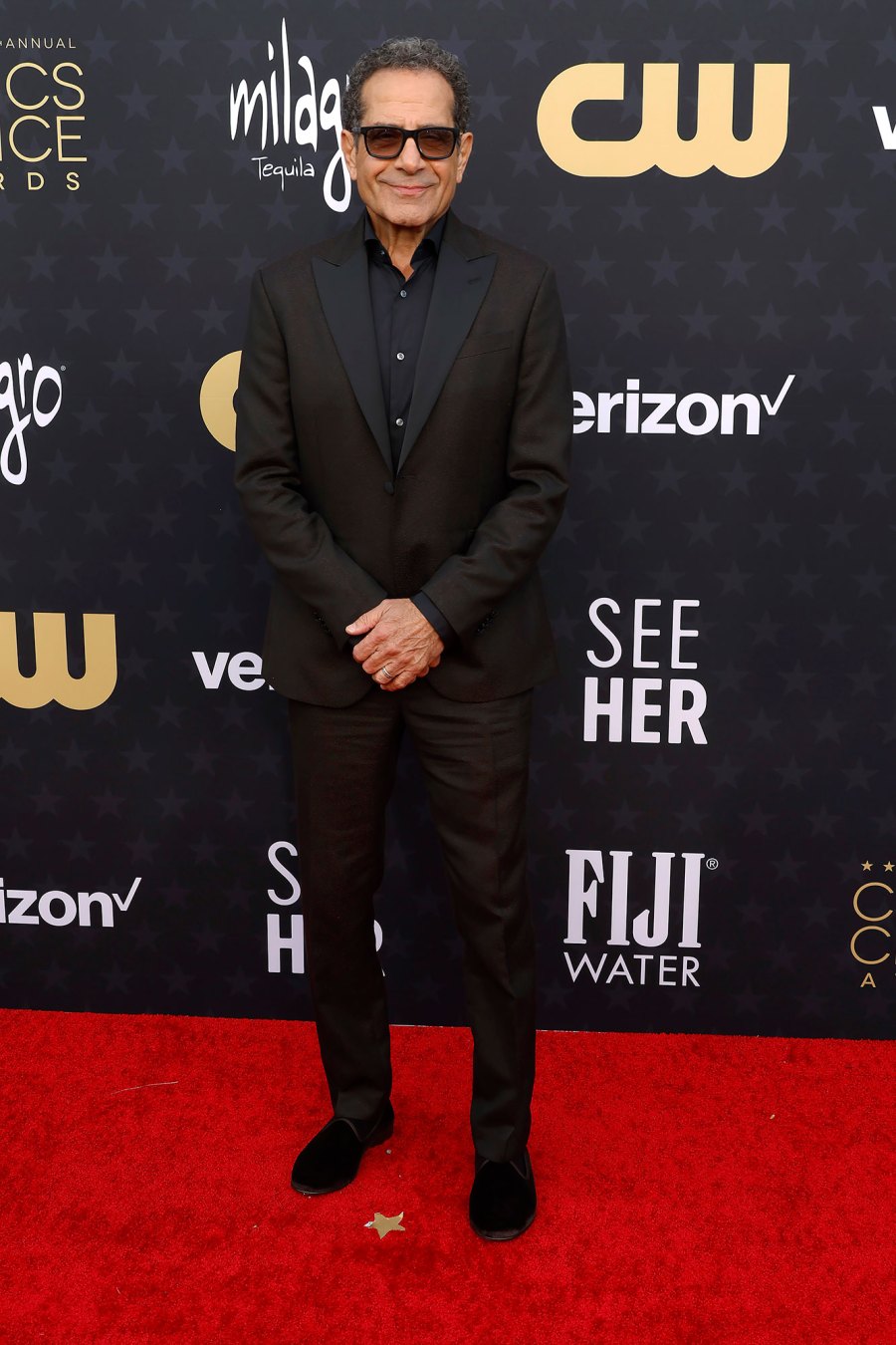 Tony Shalhoub Red Carpet Arrival 2024 Critics Choice Awards