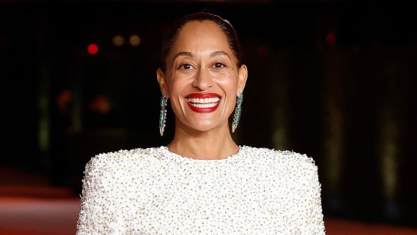 Tracee Ellis Ross Glitzy New Years Eve Outfit Is Giving Winter in the Tropics Walking into 2024