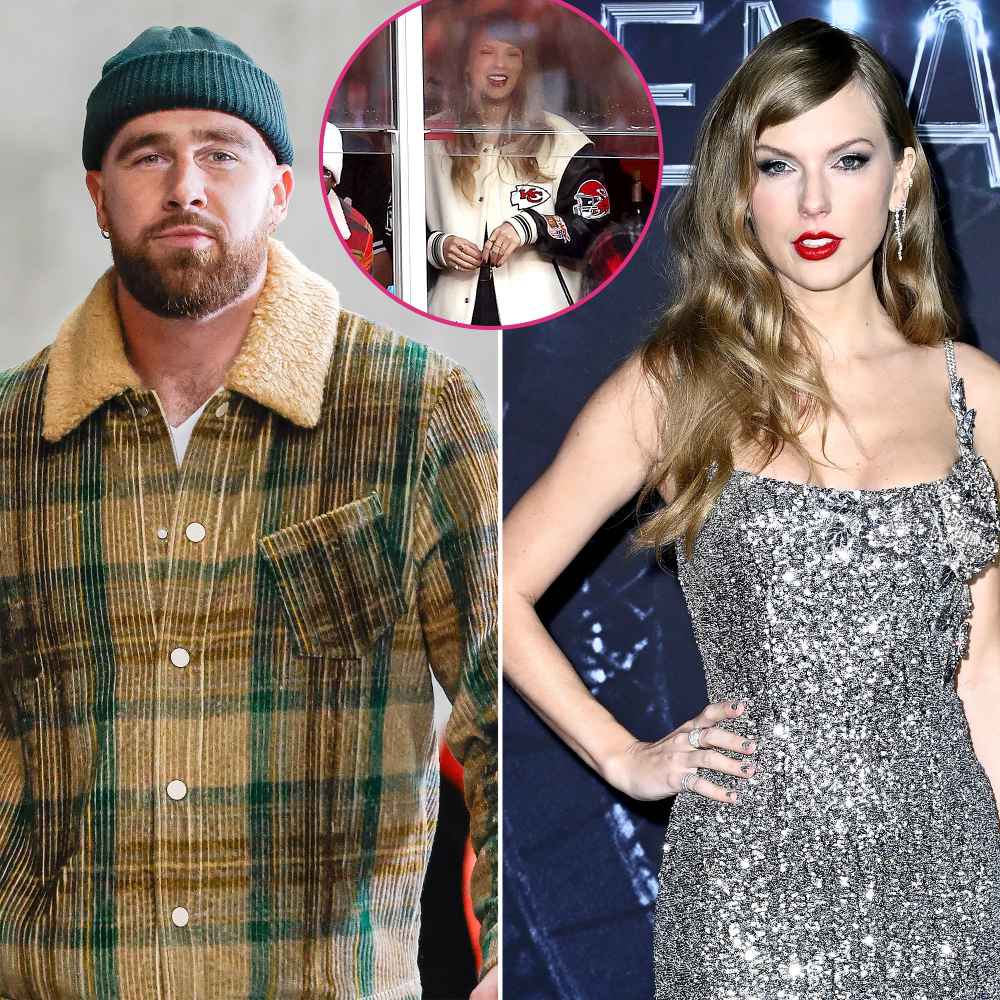 Travis Kelce Comments Fire Emojis on Taylor Swift’s Chiefs Jacket