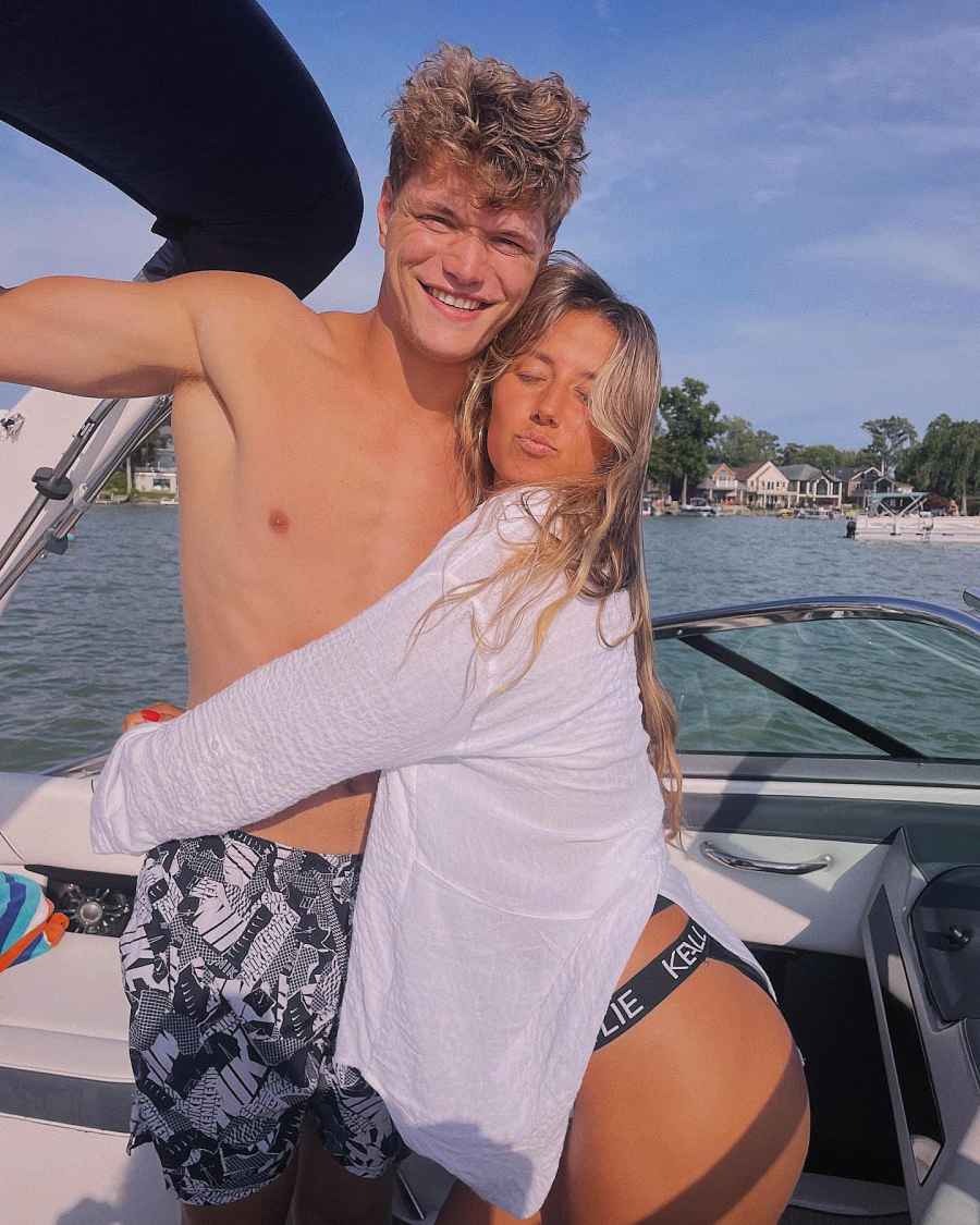 University of Michigan Quarterback J.J. McCarthy and Girlfriend Katya Kuropas Relationship Timeline 935